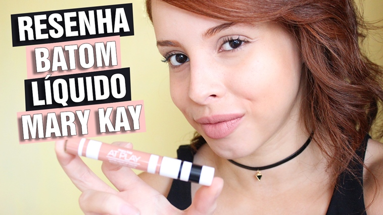 Resenha: Batom Líquido Taupe That - Mary Kay