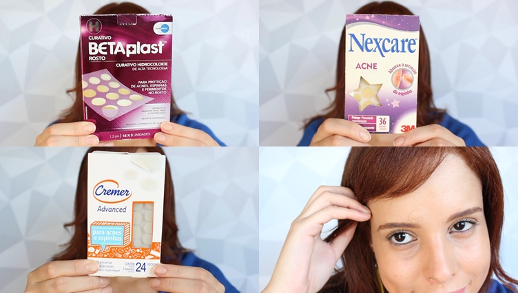 Adesivos para Espinha - Nexcare 3M, Cremer e Betaplast