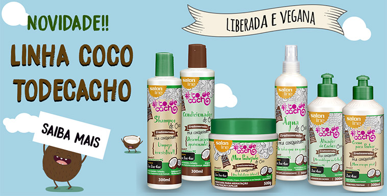 Salon Line lança sua primeira linha de produtos de cabelo veganos - Para Conquistar!