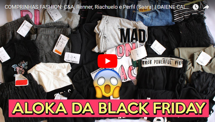 Comprinhas Fashion: C&A, Renner, Riachuelo e Perfil (Saara)