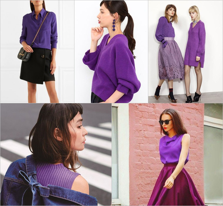 Ultra Violet: Como usar a cor de 2018 eleita pela Pantone (Blusas)