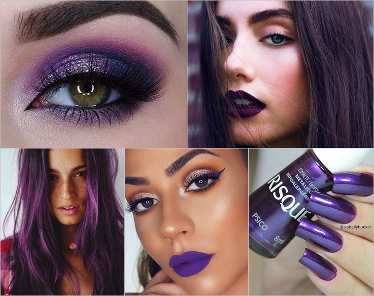 Ultra Violet: Como usar a cor de 2018 eleita pela Pantone (Maquiagem)