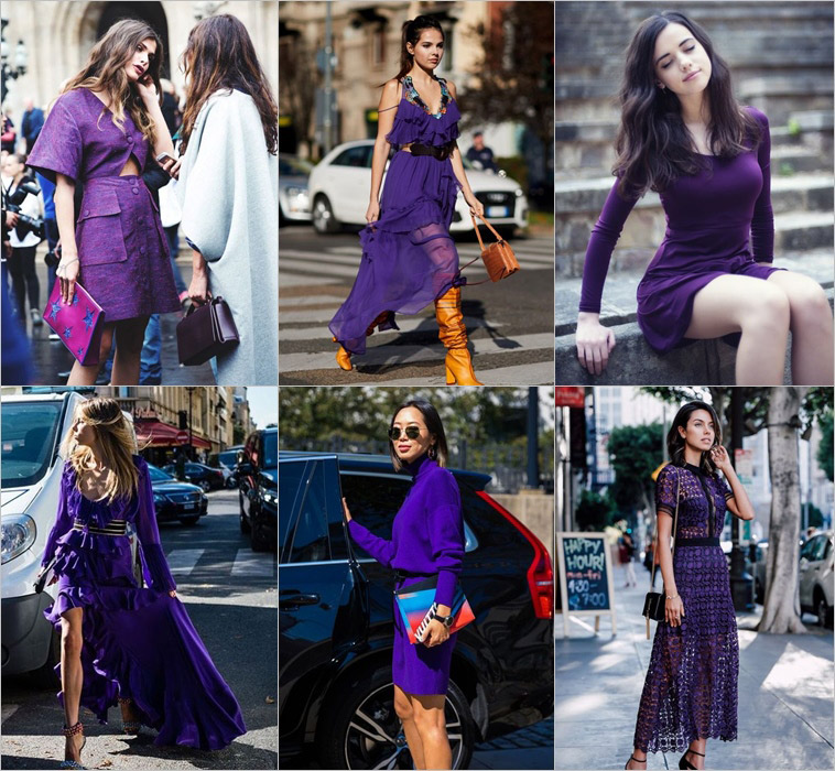 Ultra Violet: Como usar a cor de 2018 eleita pela Pantone (Vestidos)