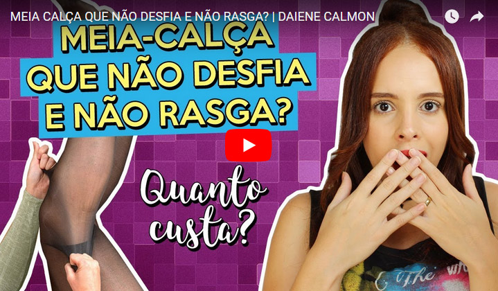 Meia-calça que não desfia e não rasga? - Sheerly Genius Pantyhose