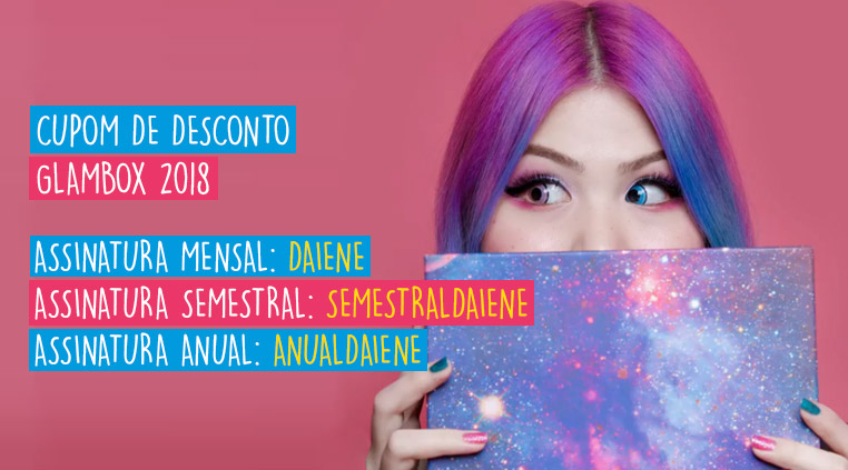 Cupom de Desconto Glambox Outubro 2018 | Glambox Unicórnios