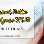 Resenha: Physical Matte UV Defense FPS 50 - Skinceuticals