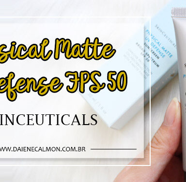 Resenha: Physical Matte UV Defense FPS 50 - Skinceuticals