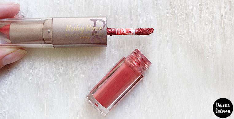 Resenha: Batom Duo Matte - Ruby Rose (169)