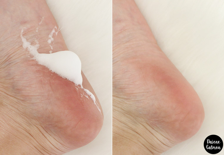 Resenha: Espuma hidratante para os Pés - Footner