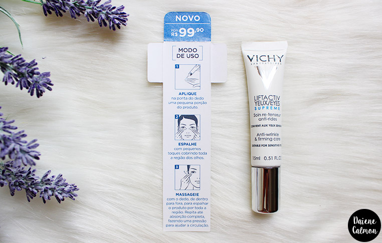 Resenha: Creme Anti-idade Liftactiv Supreme Olhos - Vichy