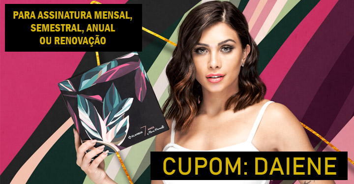 Cupom de desconto Glambox Março 2019 | +R$ 500 em produtos!