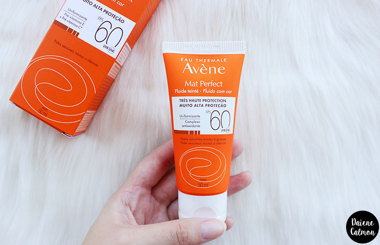 Resenha: Protetor Solar Avene Mat Perfect com Cor FPS 60