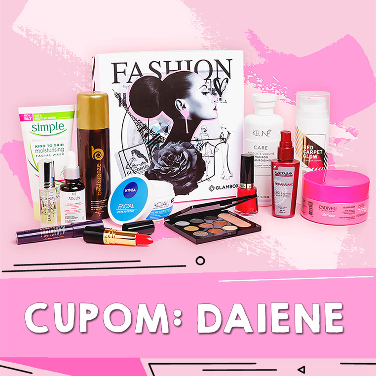 Cupom de desconto Glambox Setembro 2019 | Glambox Fashionista