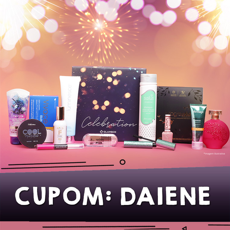 Cupom de desconto Glambox Dezembro 2019 | Glambox Celebration