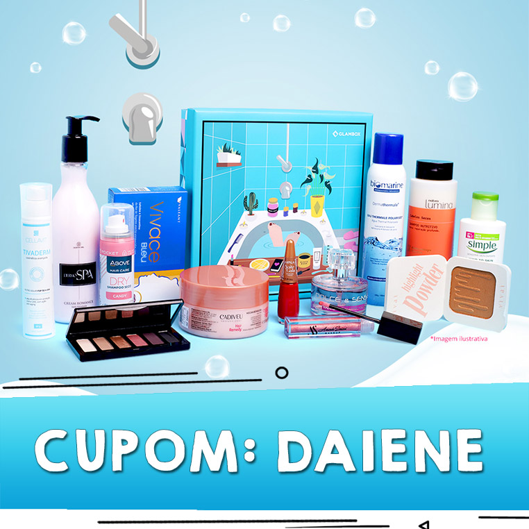 Cupom de desconto Glambox Janeiro 2020 | Até R$120 de desconto + brindes