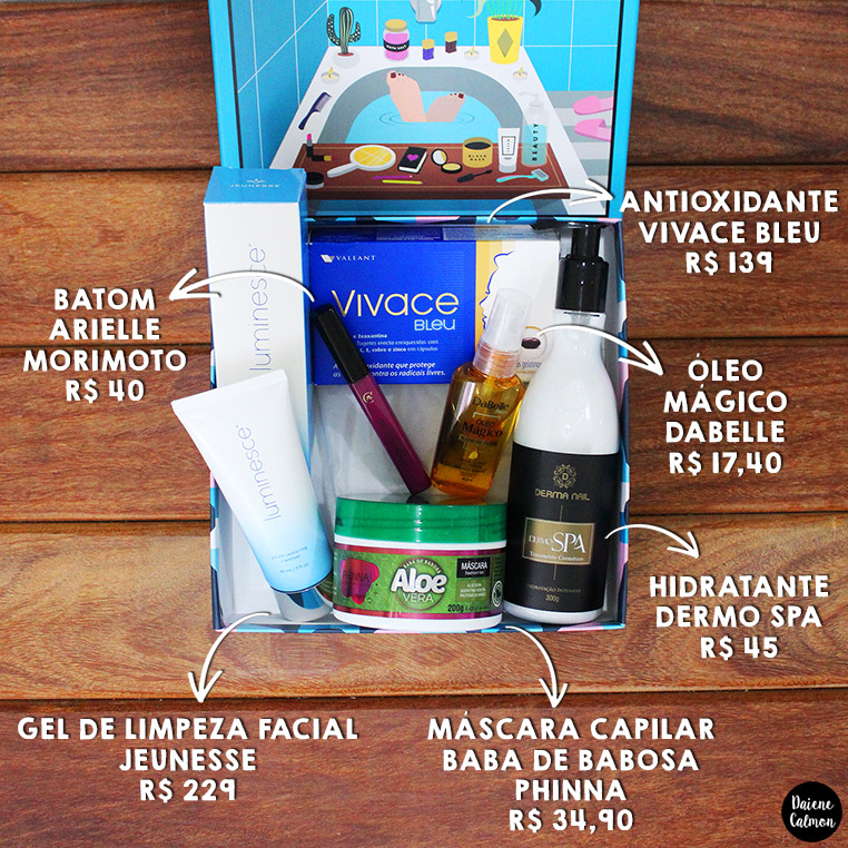 O que veio na Glambox Janeiro 2020 - Glambox Beauty Shower?