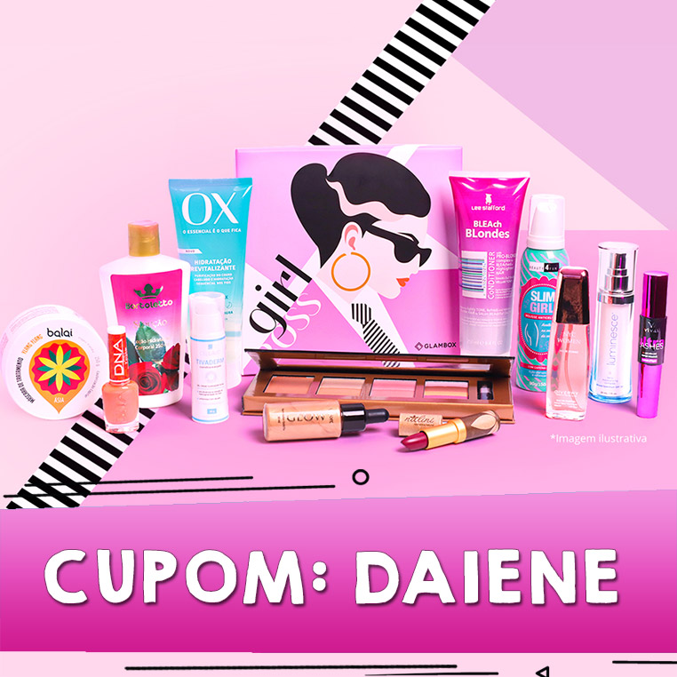 Cupom de desconto Glambox Março 2020 | Até R$100 de desconto + brindes