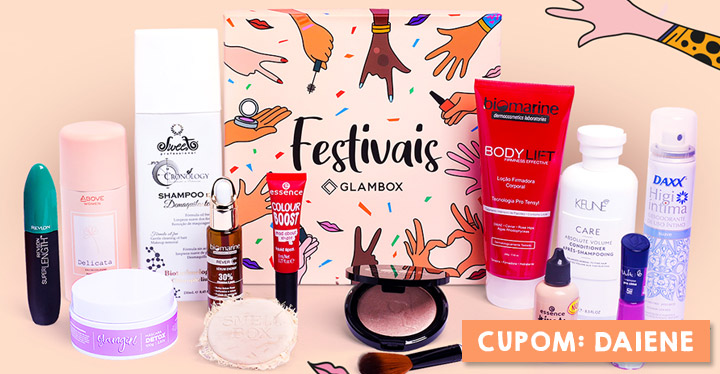 O que veio na Glambox Abril 2020 – Glambox Festivais?