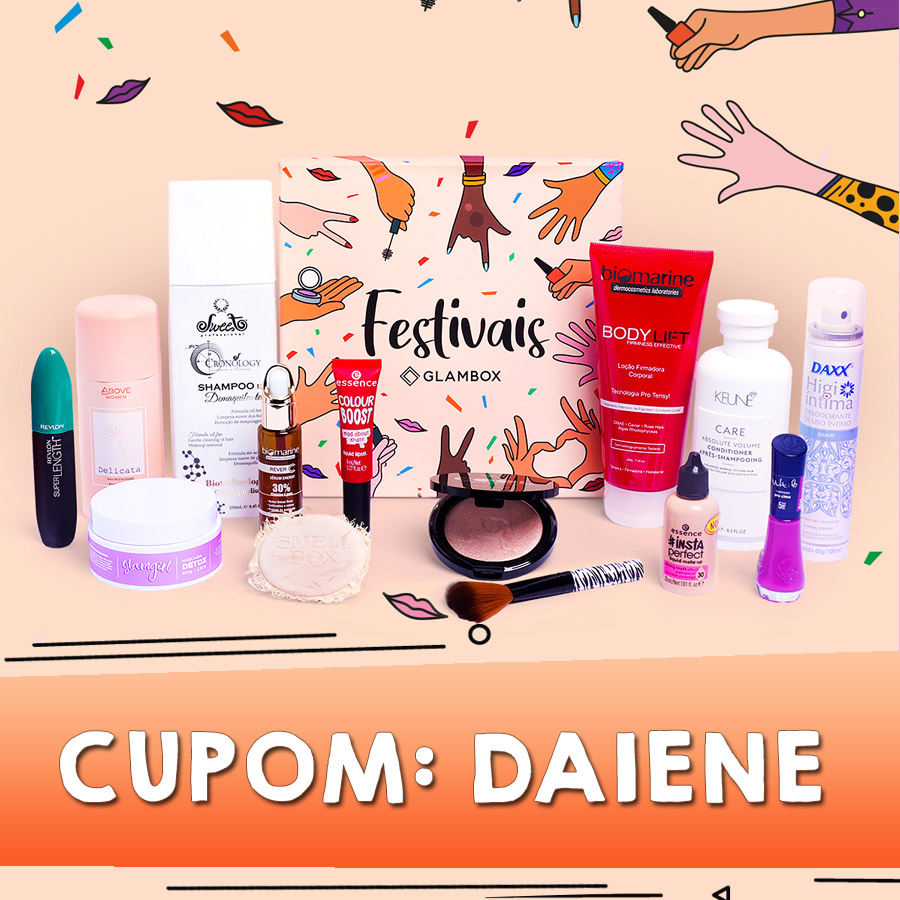 Cupom de desconto Glambox Abril 2020 - Glambox Festivais