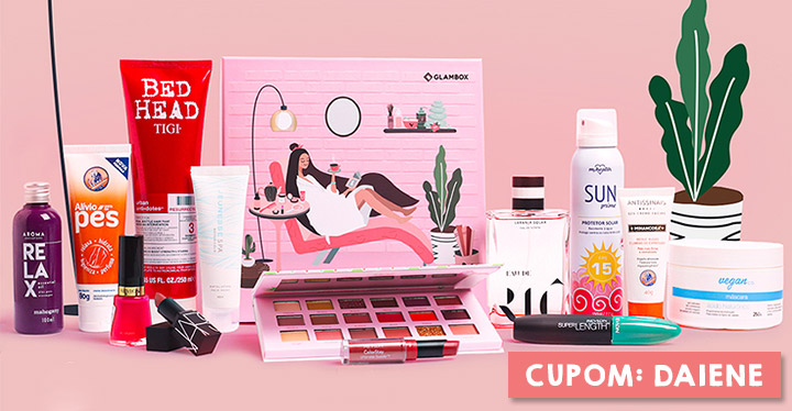 O que veio na Glambox Maio 2020 – Glambox Cuidados?