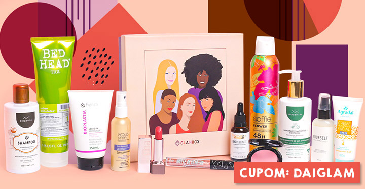 Cupom de desconto Glambox Junho 2020 | Glambox Toda Beleza