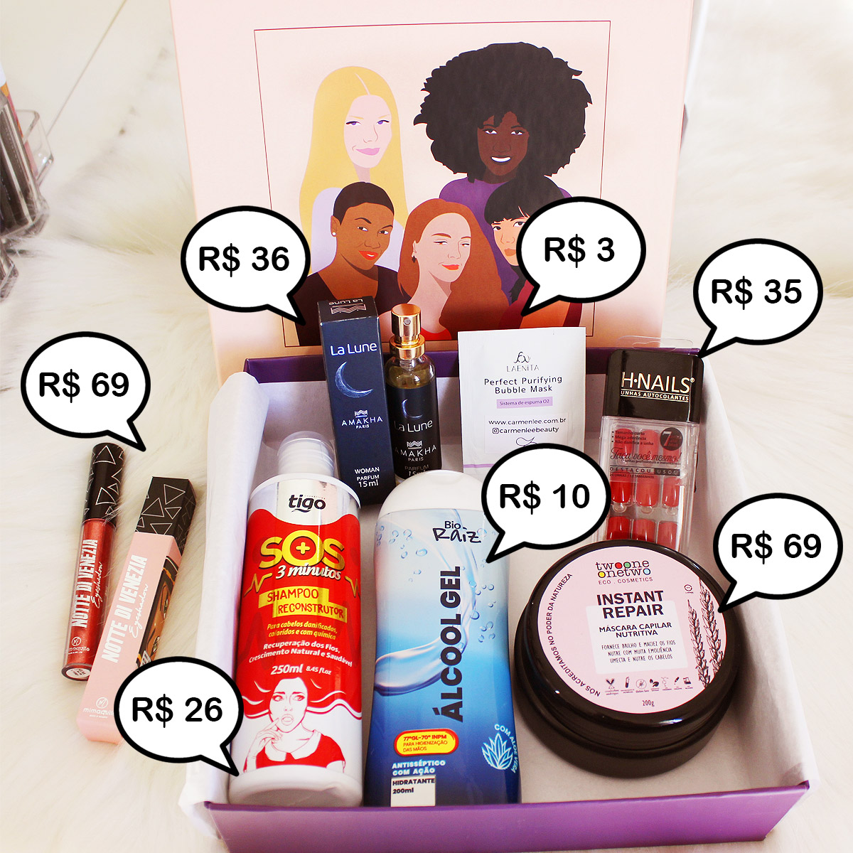 O que veio na Glambox Junho 2020 - Glambox Toda Beleza?