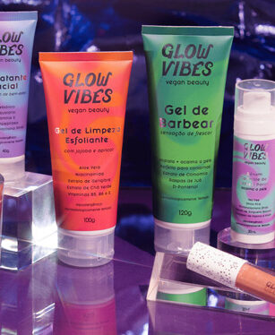 Glow Vibes: Nova marca de skincare vegana, moderna e colorida!