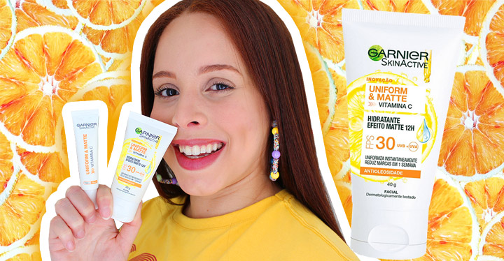 Resenha: Hidratante Uniform & Matte Vitamina C - Garnier SkinActive