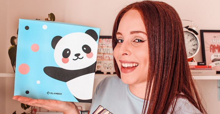 O que veio na Glambox Agosto 2020 - Glambox Panda?