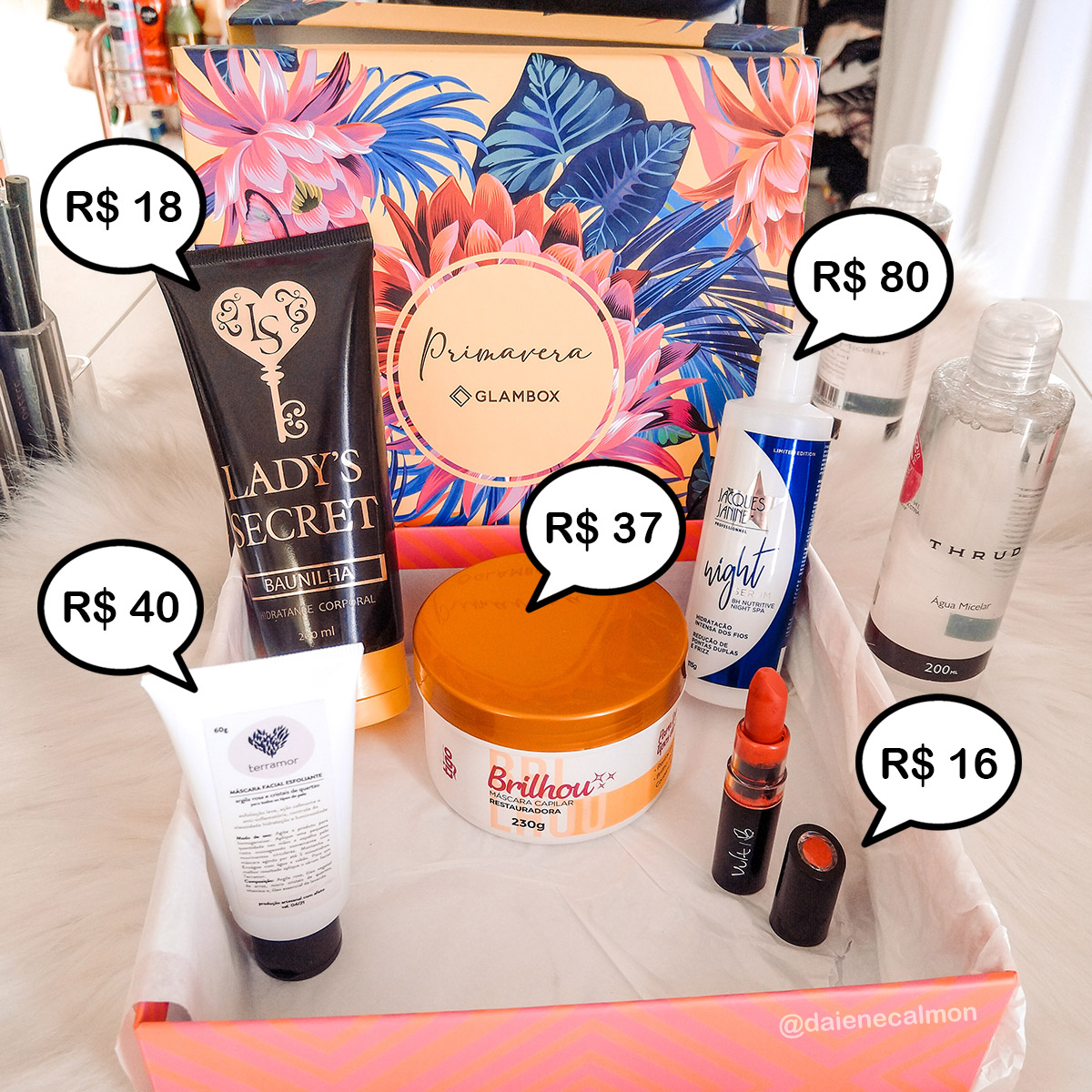 O que veio na Glambox Setembro 2020 - Glambox Primavera