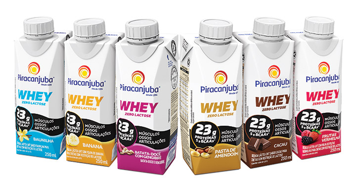 Piracanjuba Whey ganha dois novos sabores