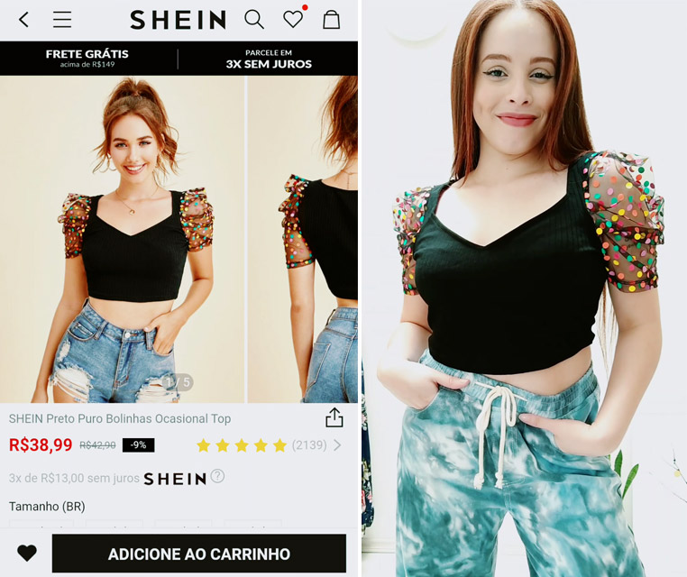 Compras na Shein: Roupas, acessórios e bijuterias!