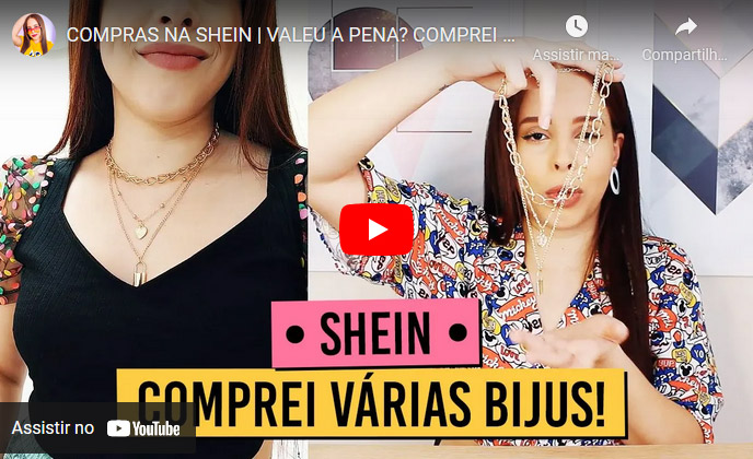 Compras na Shein: Roupas, acessórios e bijuterias!