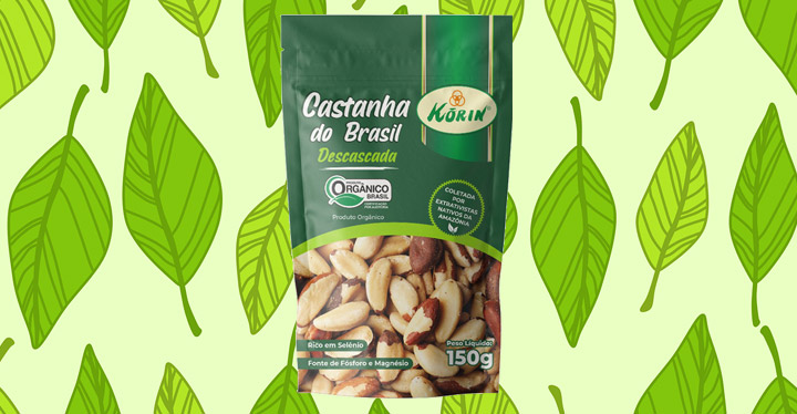 Korin lança Castanha do Brasil orgânica