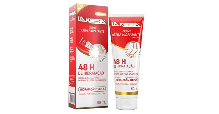 Lakesia - Creme Ultra Hidratante para os pés