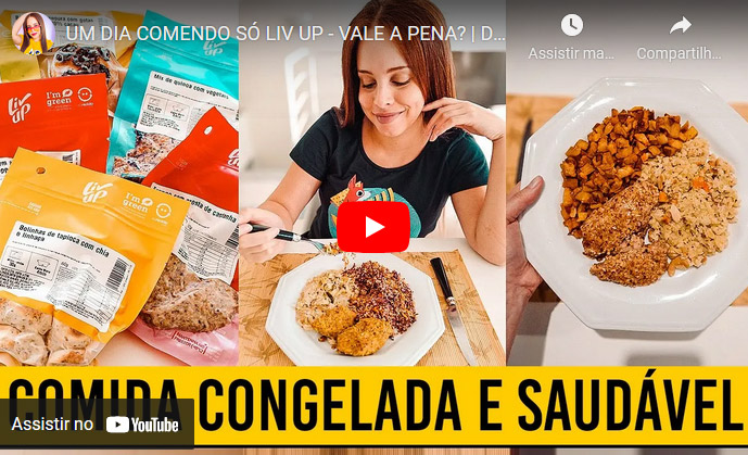 Liv Up Cupom de Desconto Primeira Compra - Avaliação Review Youtube