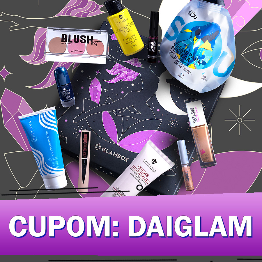 Cupom de desconto Glambox Outubro 2021 - Glambox Mística