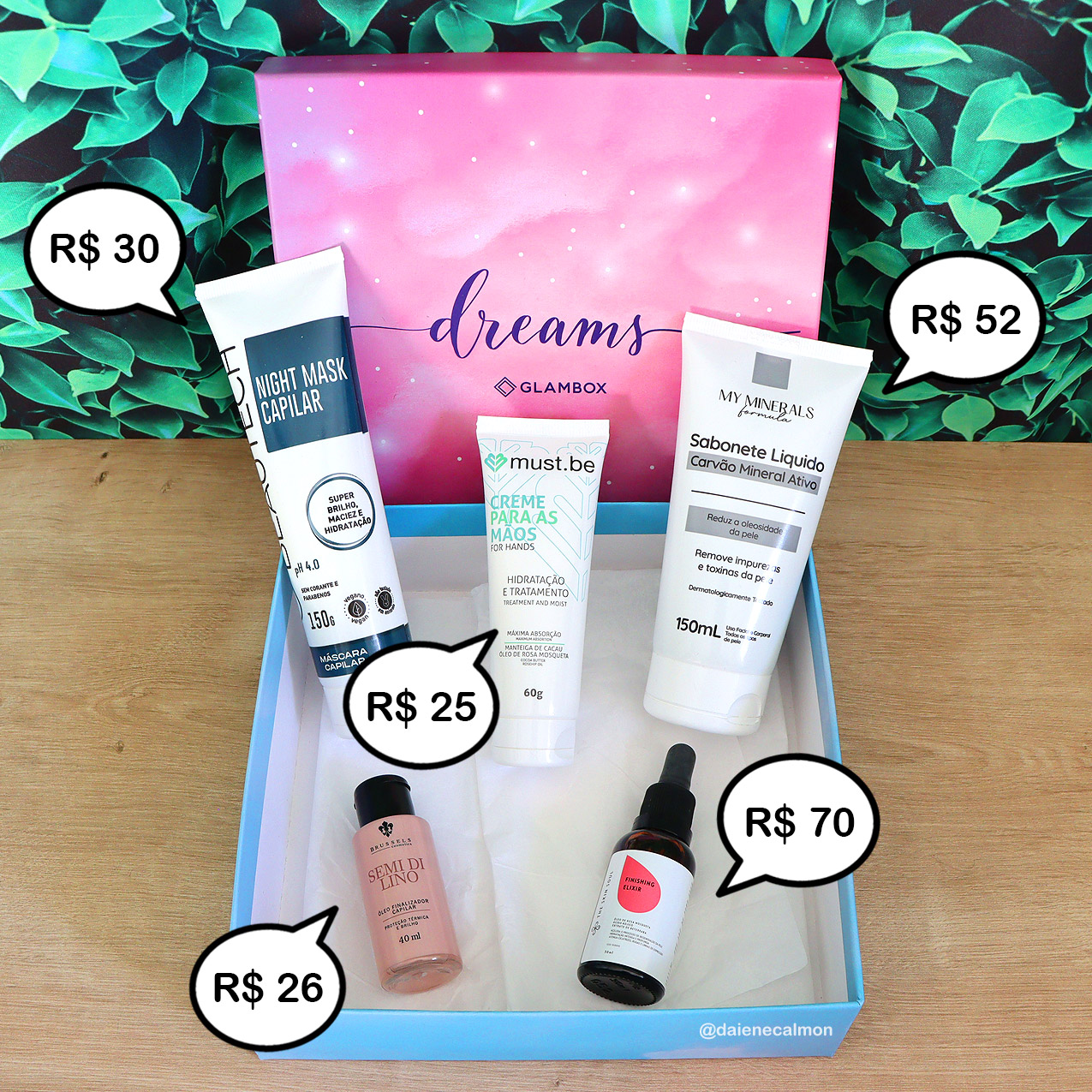 O que veio na Glambox Abril 2022 - Glambox Dreams