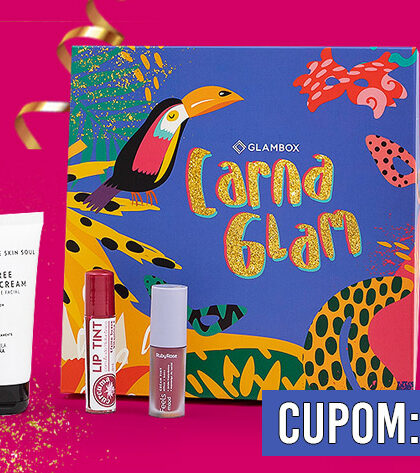 Cupom de desconto Glambox Fevereiro 2023 | Glambox Carna Glam