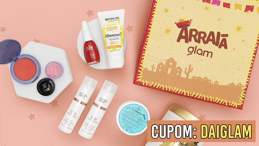 Cupom de desconto Glambox Maio 2023 | Até R$90 de desconto + brindes!