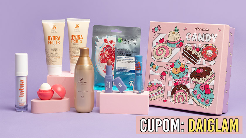 Cupom de desconto Glambox Julho 2023 | Glambox Candy