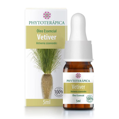 Óleo Essencial de Vetiver Phytoterápica