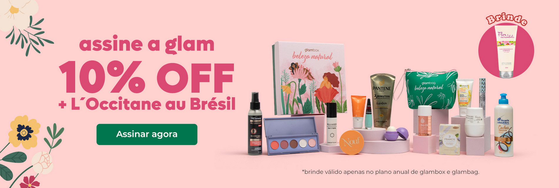 Glambox Setembro 2023 – Glambox Beleza Natural