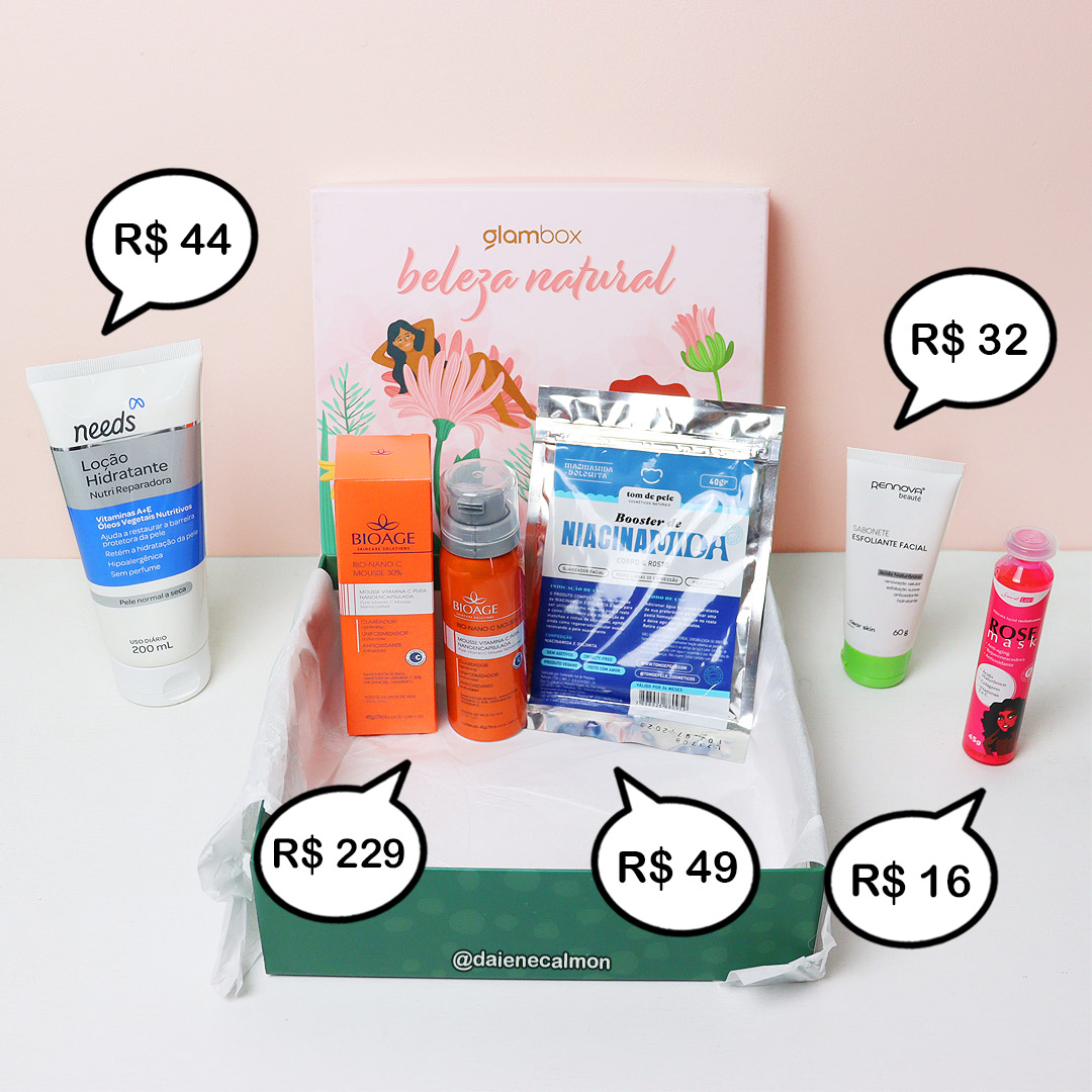 Glambox Setembro 2023 – Glambox Beleza Natural