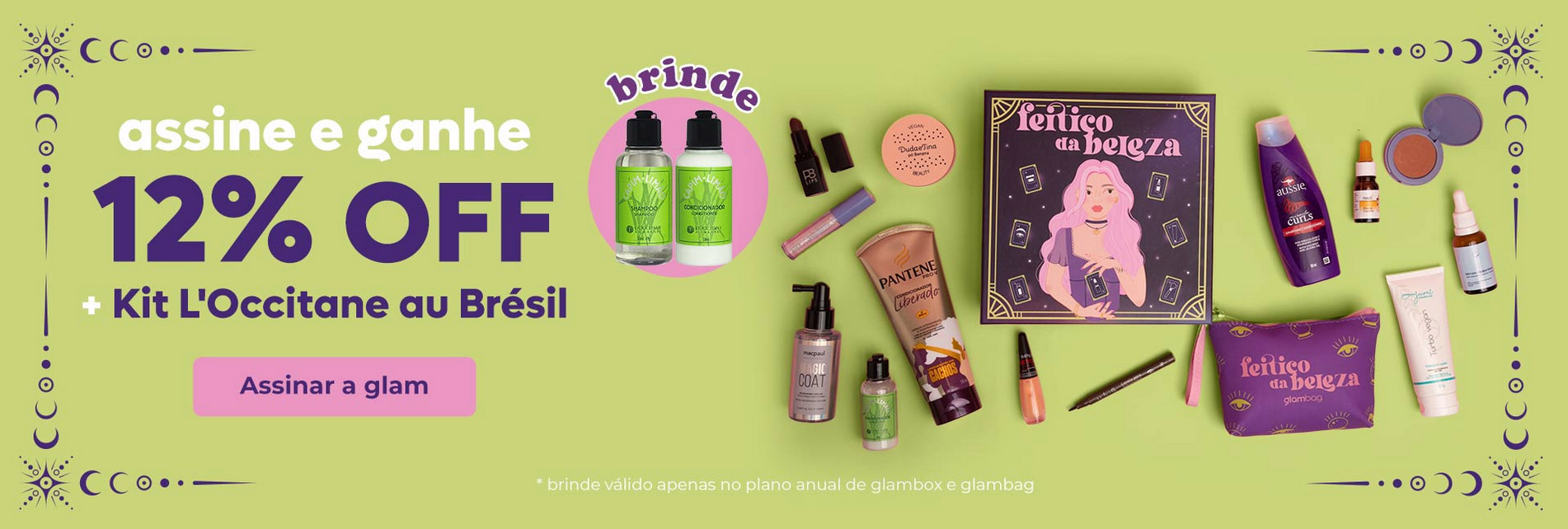 Glambox Outubro 2023 - Glambox Feitiço da Beleza