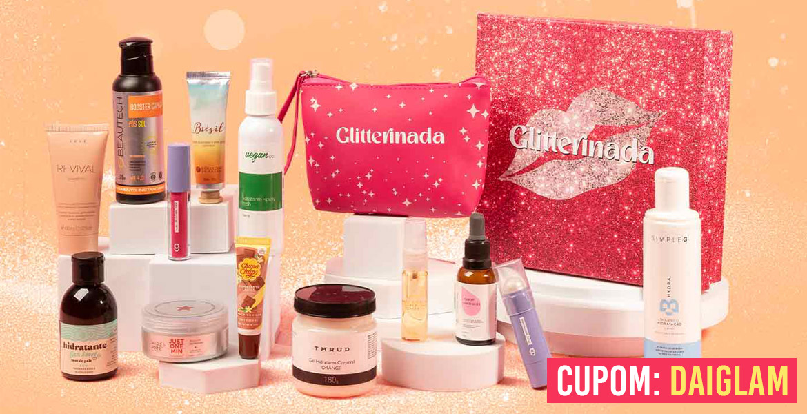 Cupom de desconto Glambox Janeiro 2024 | Até R$ 90 de desconto + brindes!